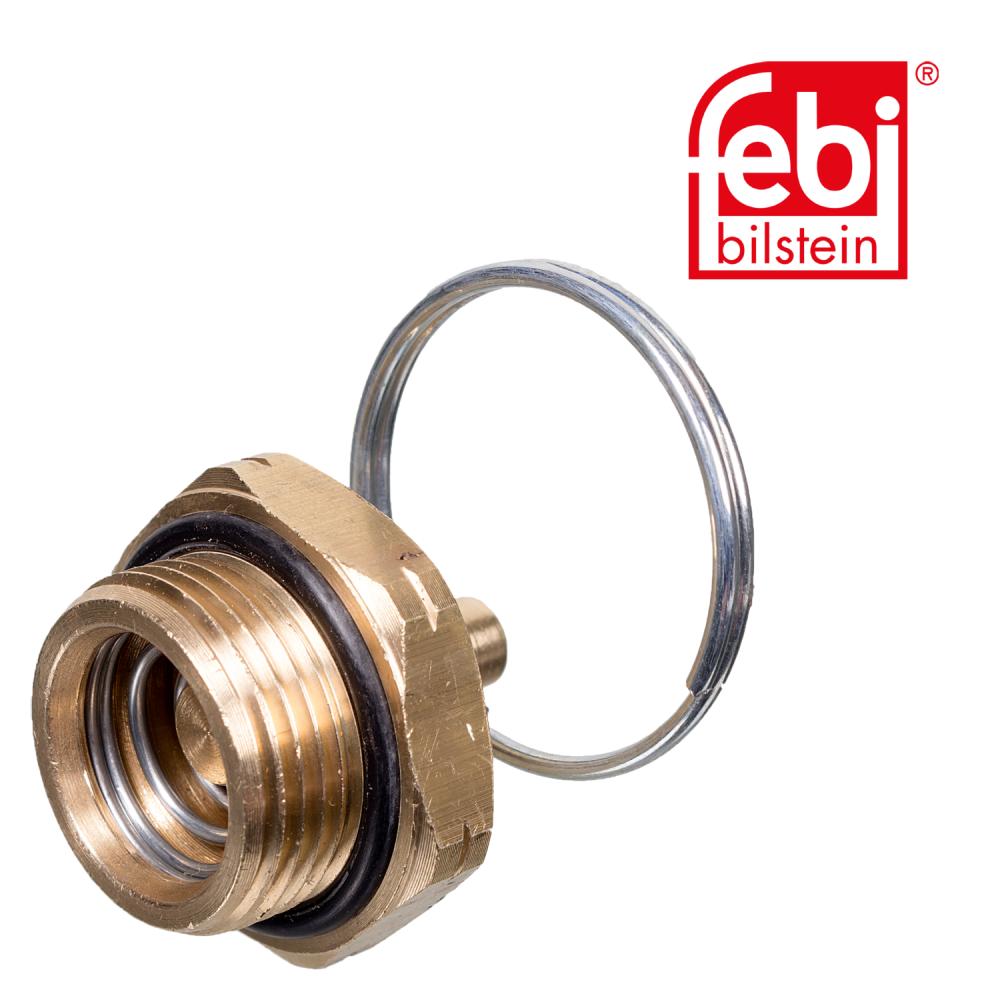 afwaterventiel met trekring en keerring