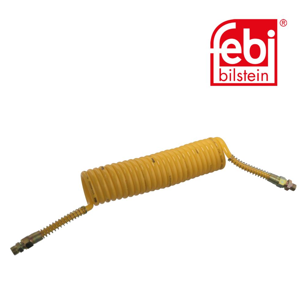 spiraalremslang met twee adapters