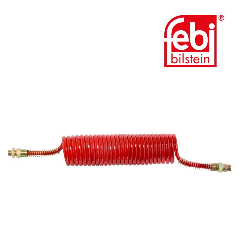 spiraalremslang met twee adapters