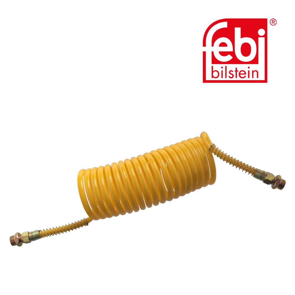spiraalremslang met twee adapters