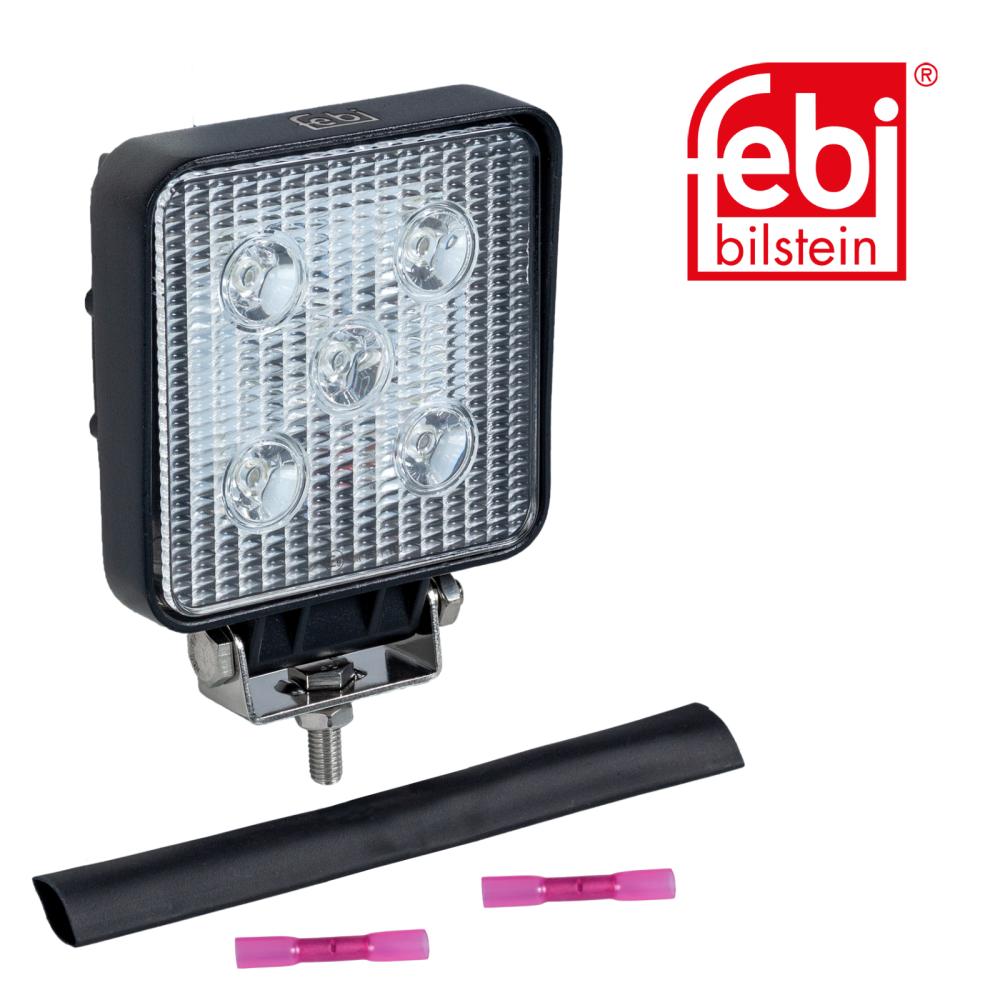 Werklamp met montagemateriaal
