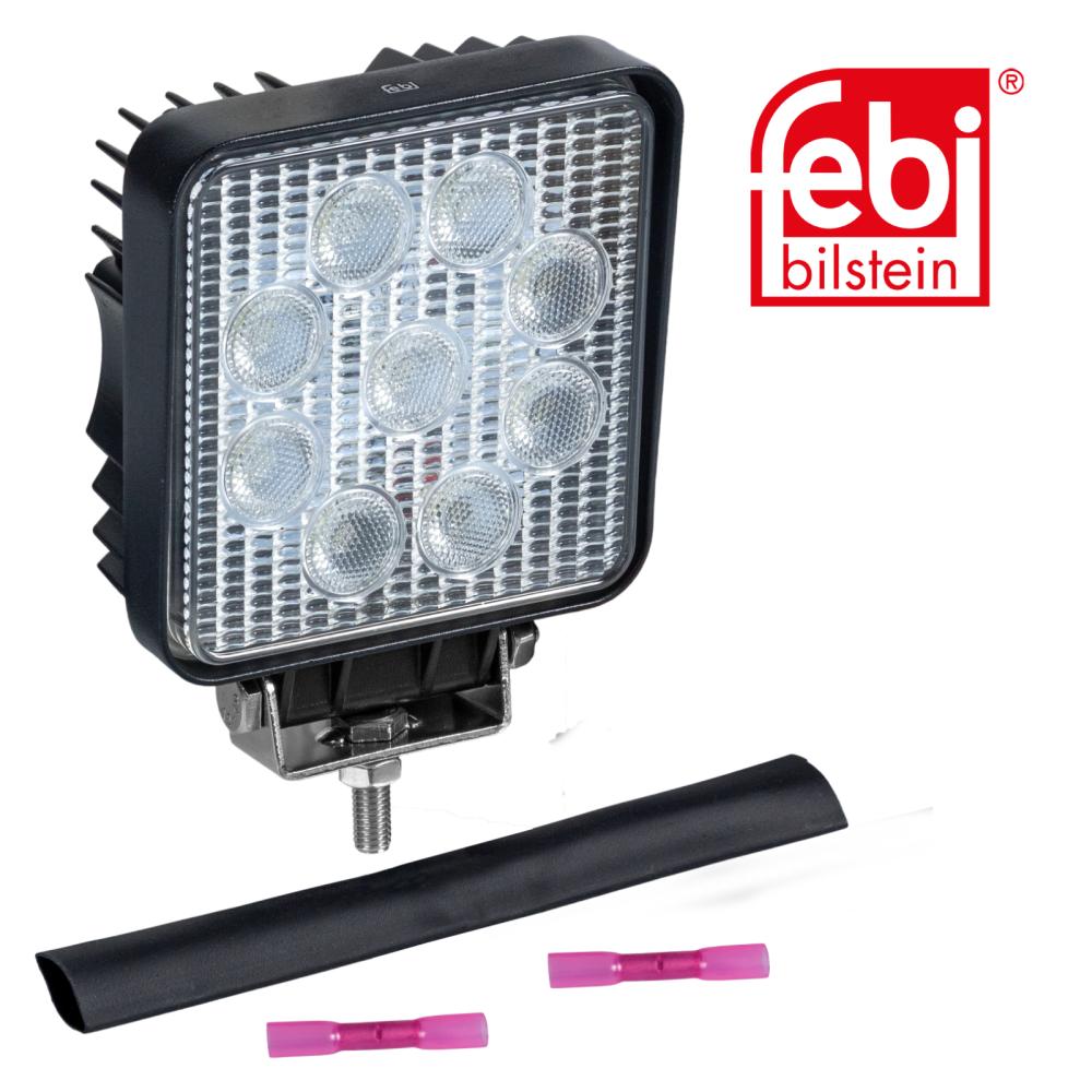 Werklamp met montagemateriaal