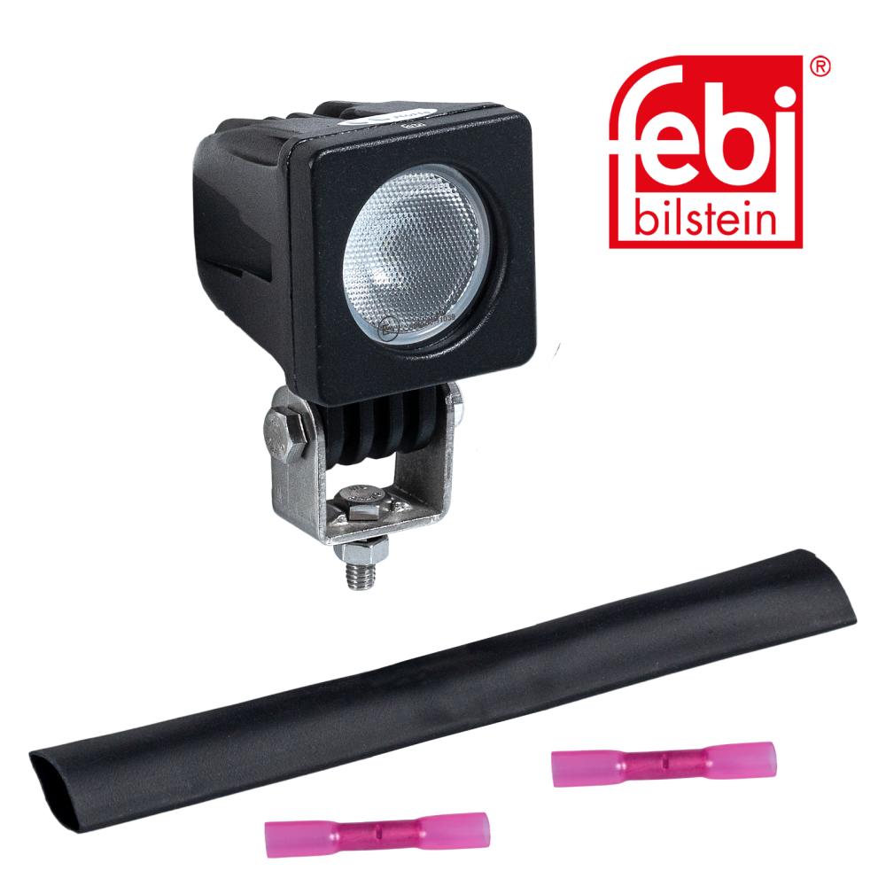Werklamp met montagemateriaal