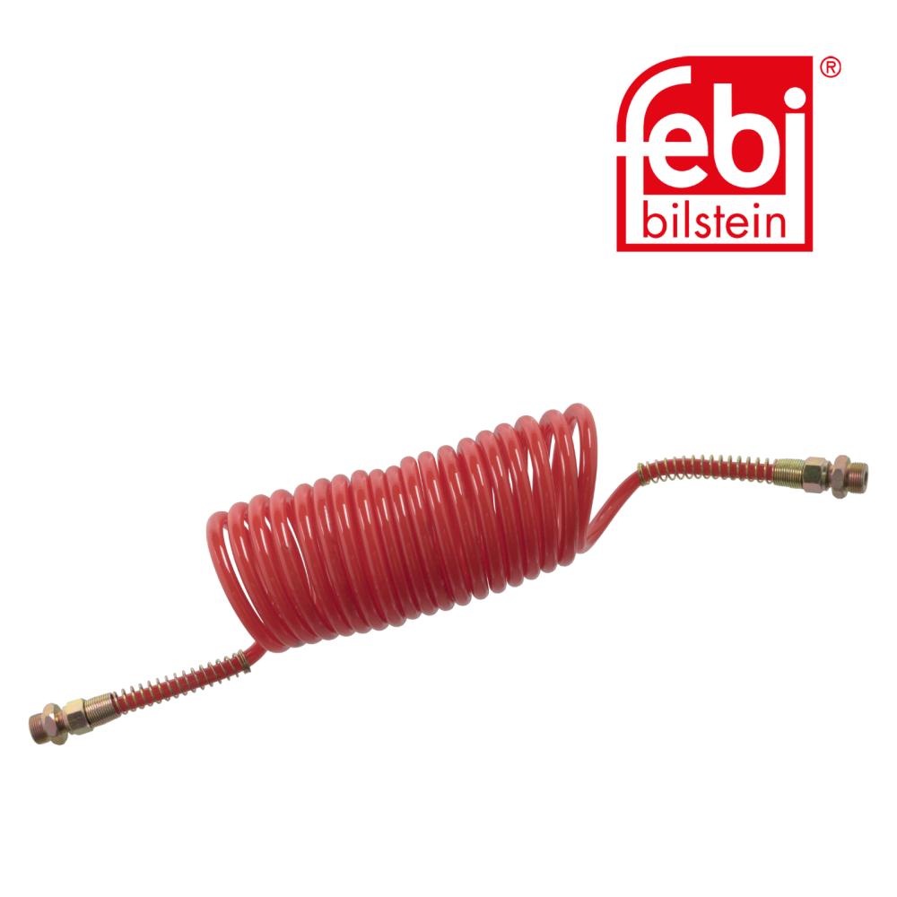 spiraalremslang met twee adapters