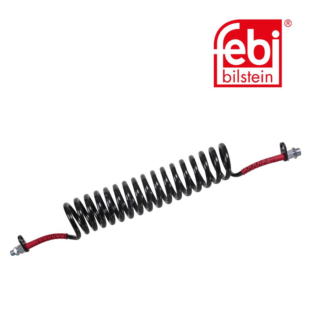 spiraalremslang met twee adapters