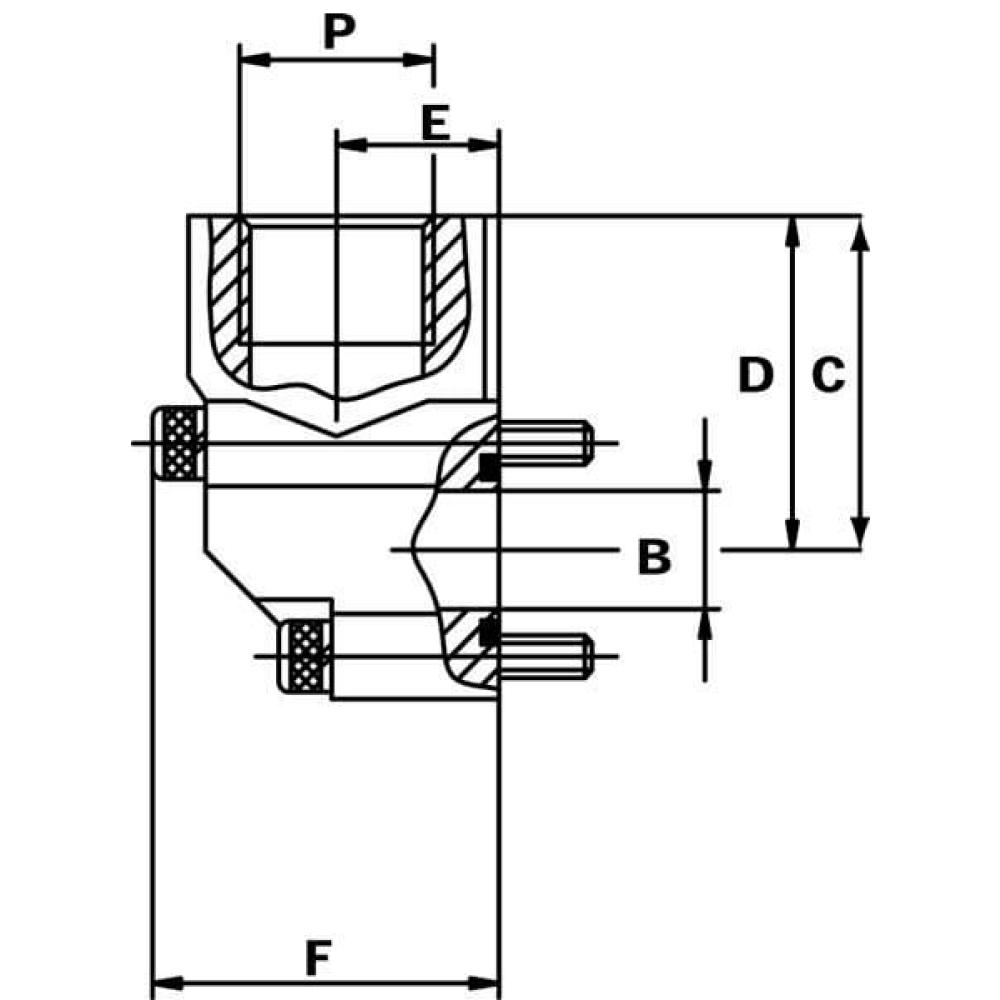 Angled front view with bag zipped and handles upright.