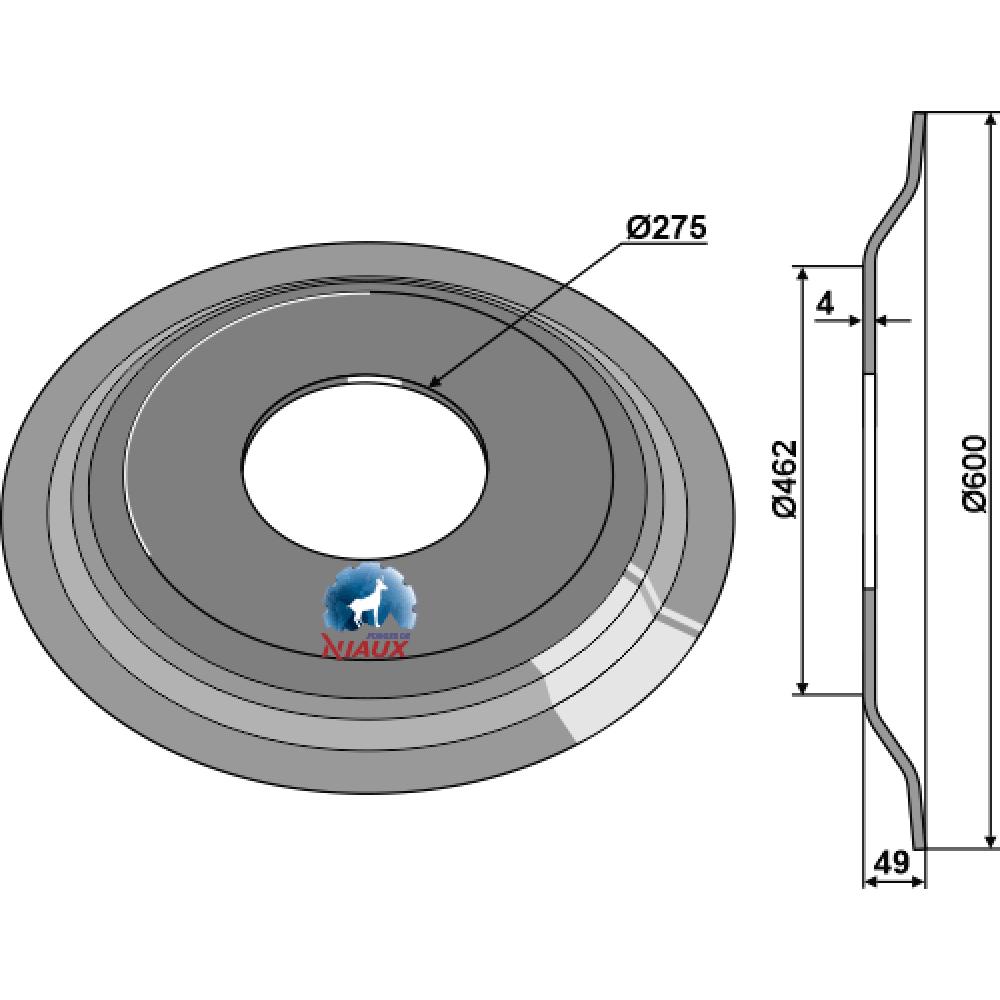 DD-schijf √ò600x4