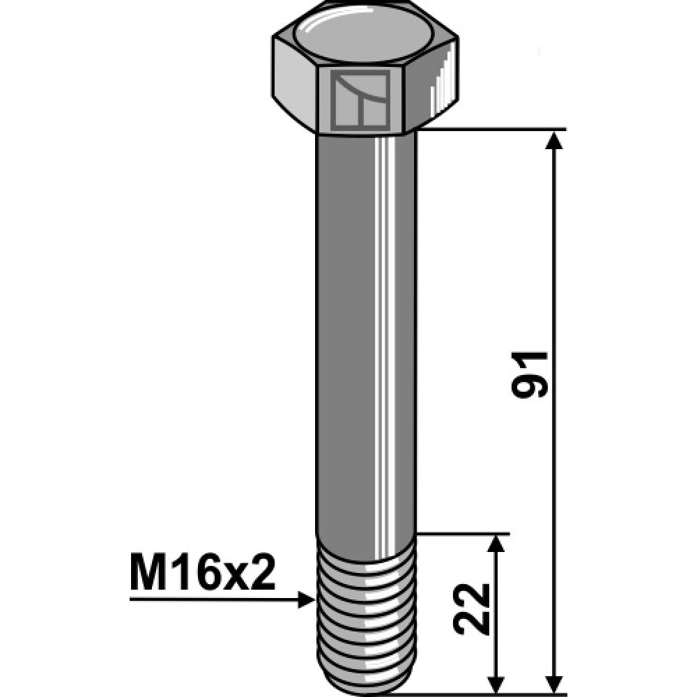 Bout - M16 x 2 - 10.9