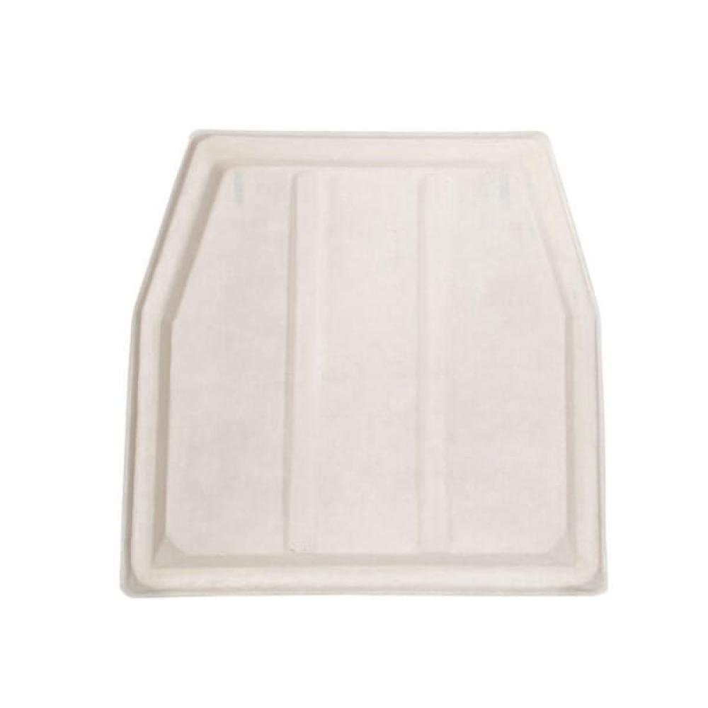 Angled front view with bag zipped and handles upright.