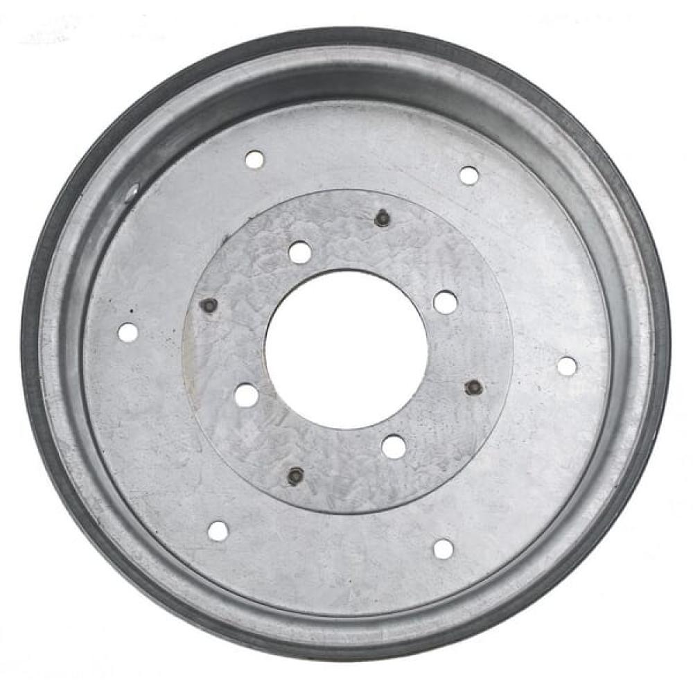 Angled front view with bag zipped and handles upright.