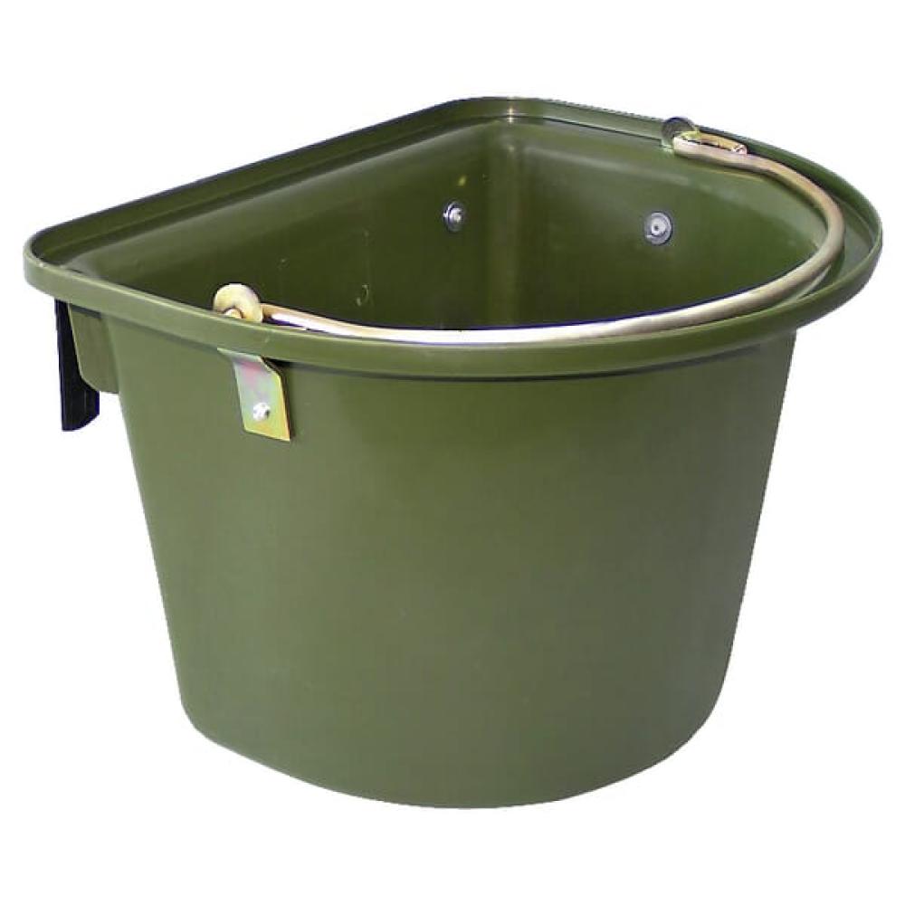 Behälter mit Haken und Bügel, Farbe grün
