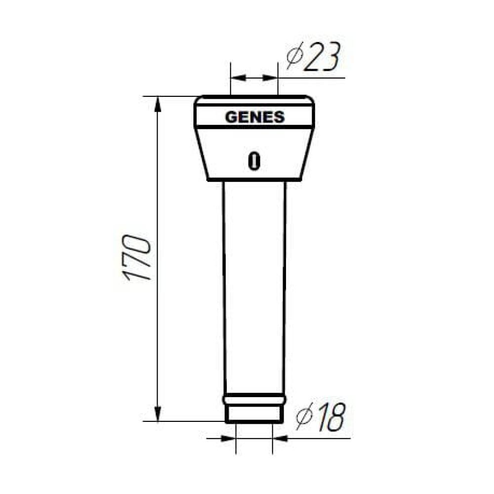 Milking liners silicone adapt. Westfalia 7021.2725.23, Ø 18 mm