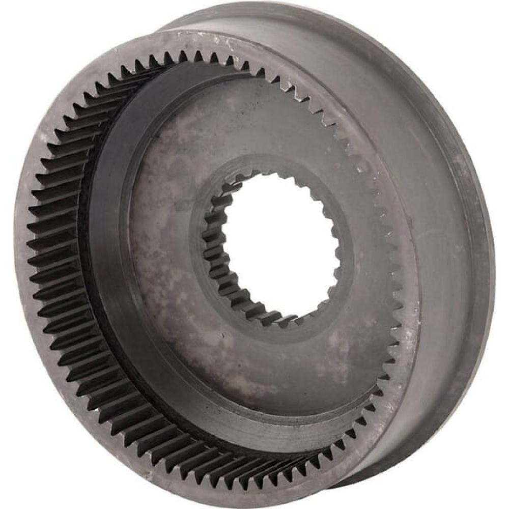 Angled front view with bag zipped and handles upright.