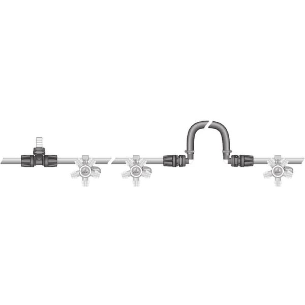 Angled front view with bag zipped and handles upright.