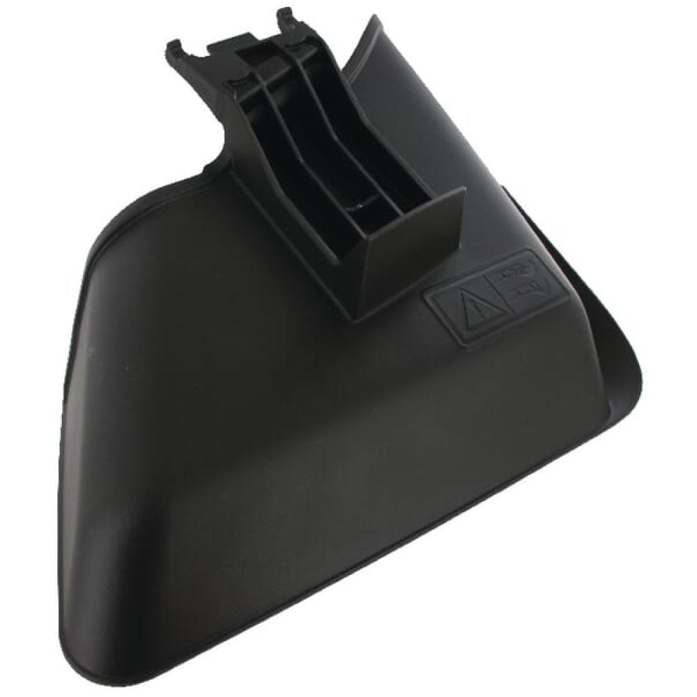 Angled front view with bag zipped and handles upright.