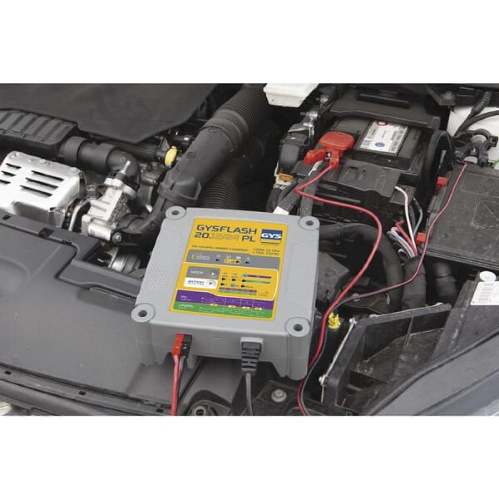 Battery charger GYSFLASH 20.12/24PL