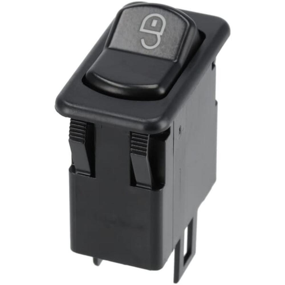 Angled front view with bag zipped and handles upright.