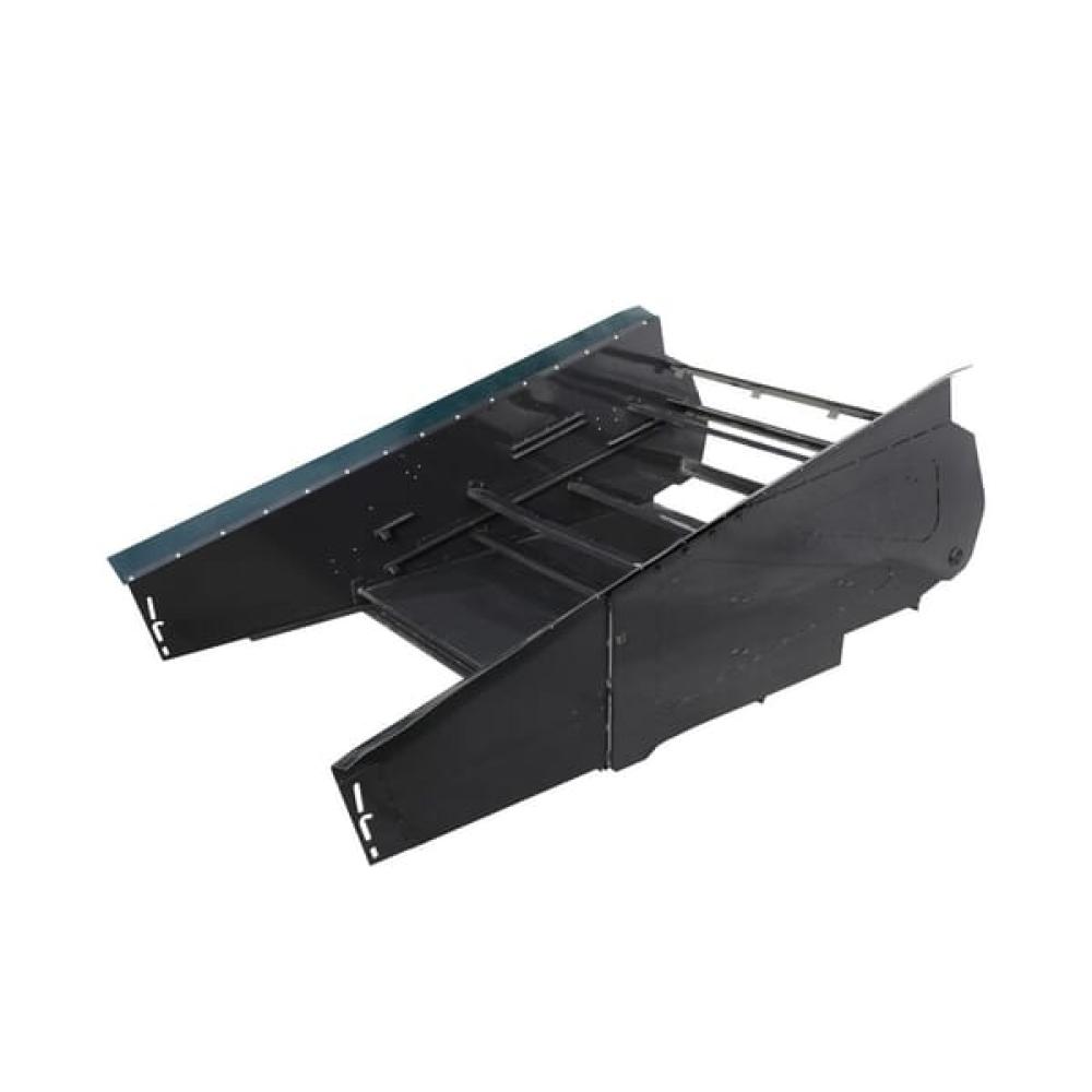 Angled front view with bag zipped and handles upright.