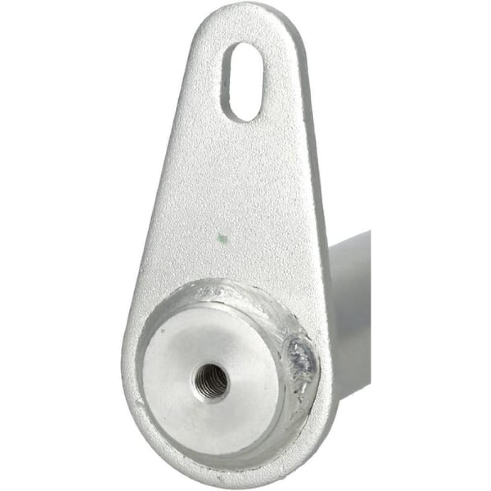 Angled front view with bag zipped and handles upright.