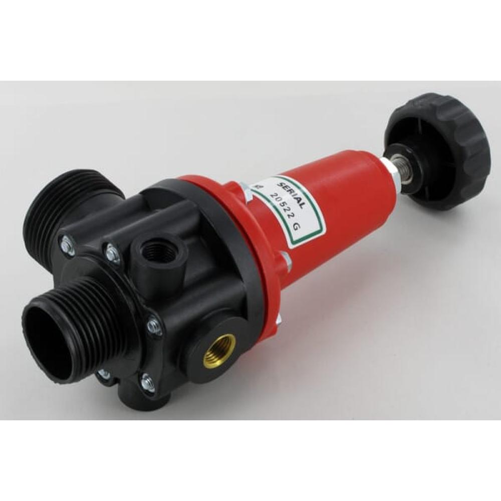 Angled front view with bag zipped and handles upright.