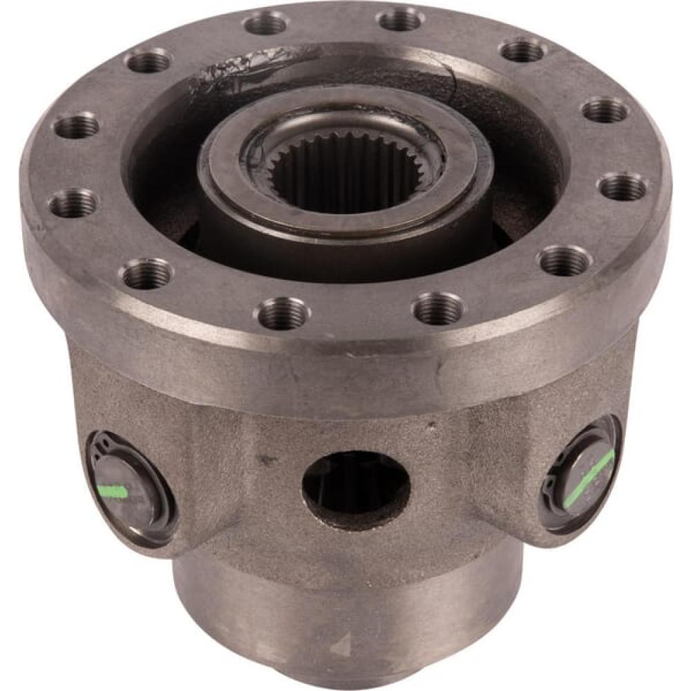 Angled front view with bag zipped and handles upright.