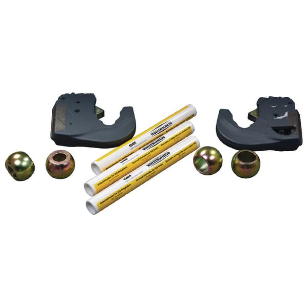 Angled front view with bag zipped and handles upright.