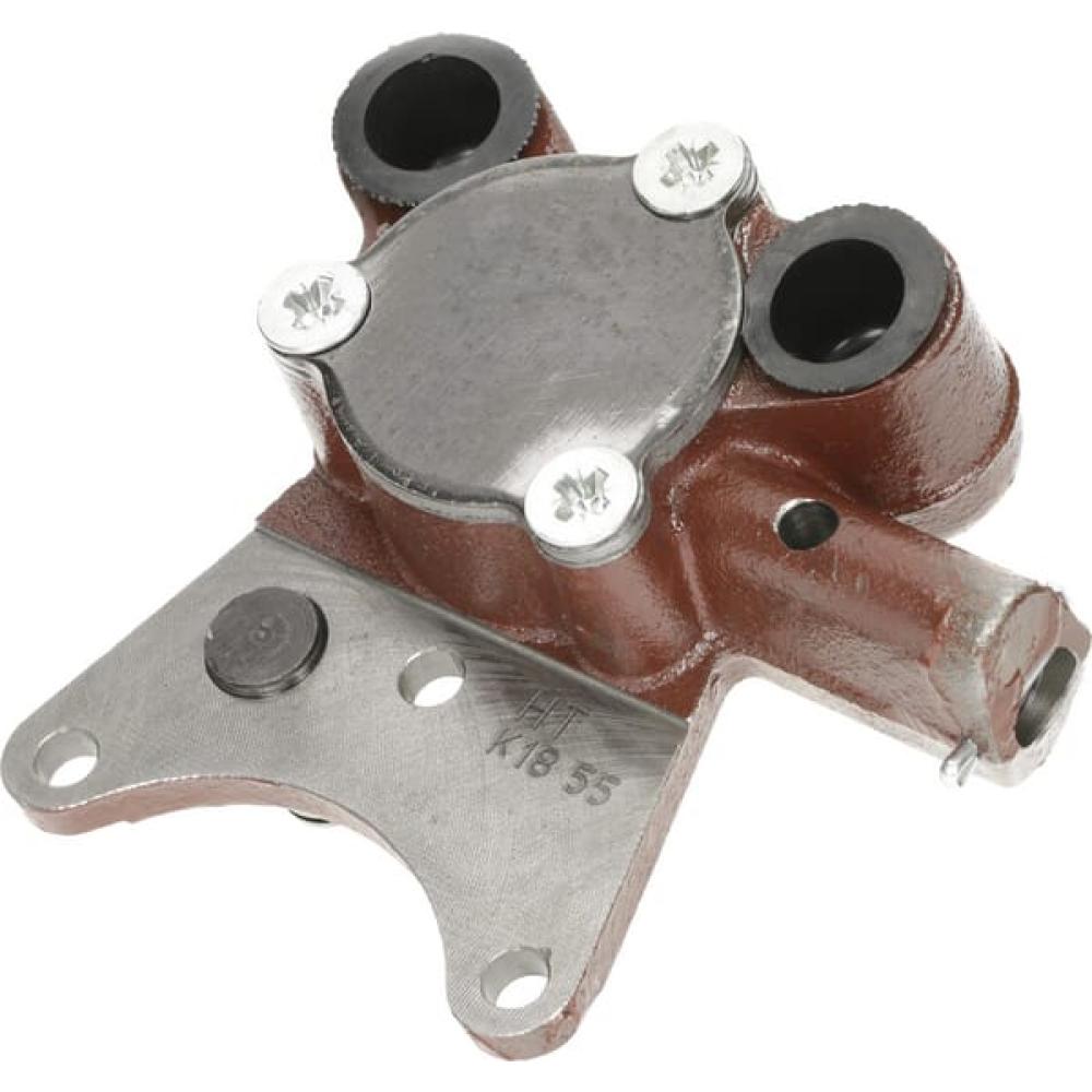 Angled front view with bag zipped and handles upright.