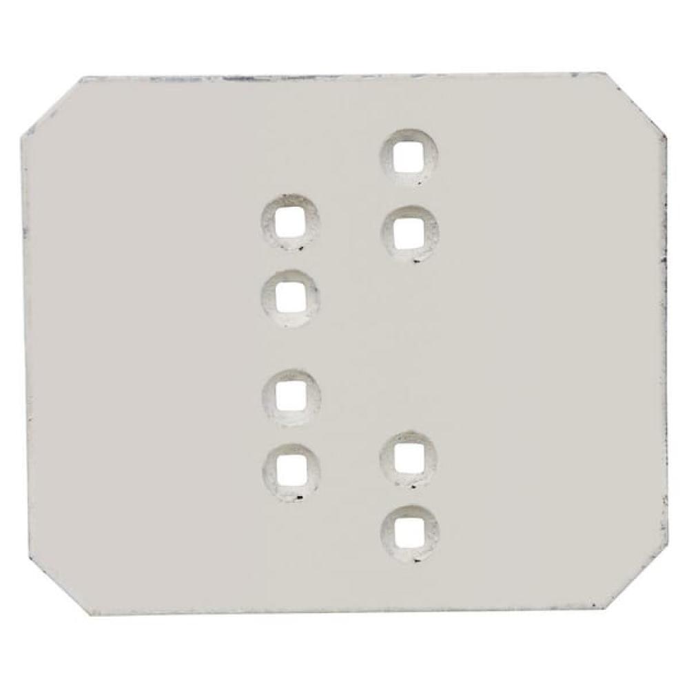 Angled front view with bag zipped and handles upright.