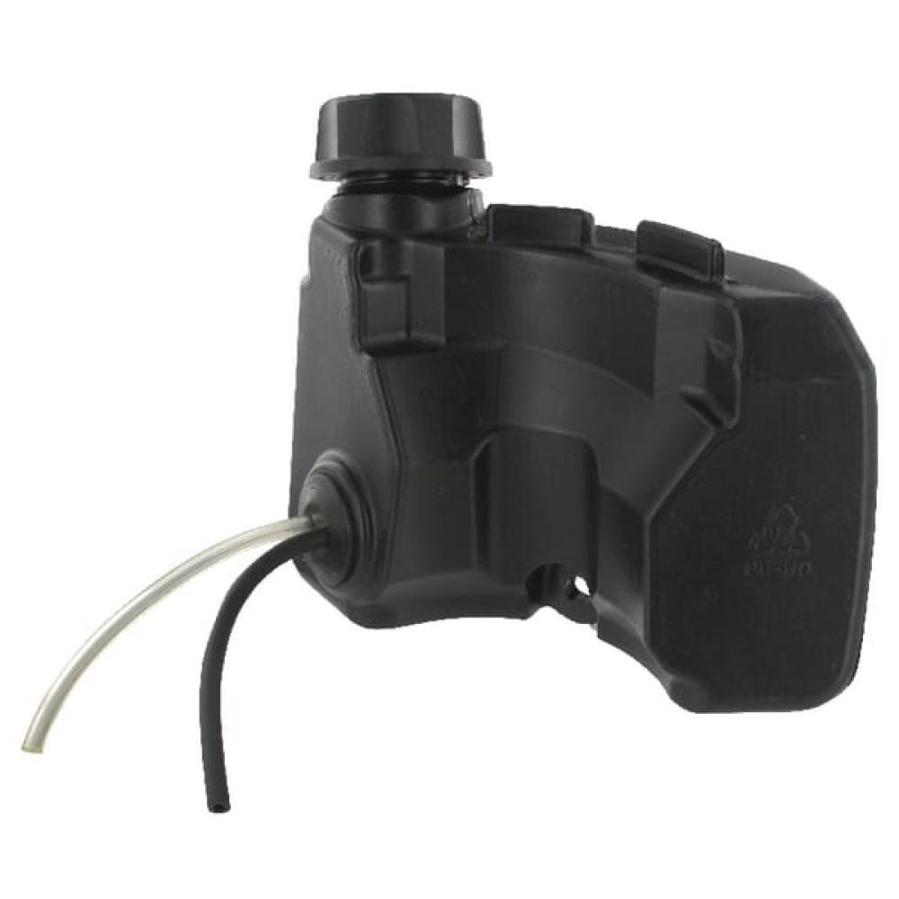 Angled front view with bag zipped and handles upright.