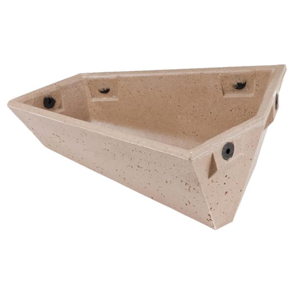 Angled front view with bag zipped and handles upright.