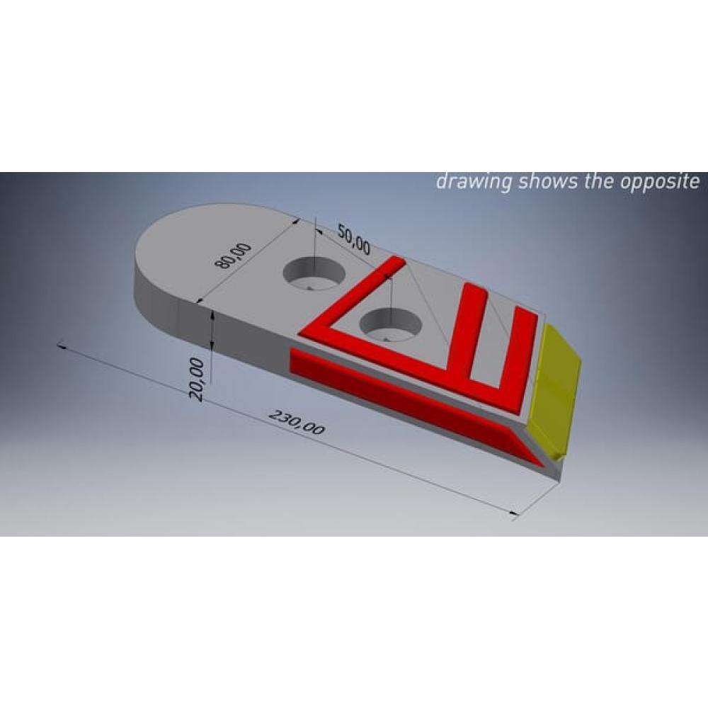Angled front view with bag zipped and handles upright.