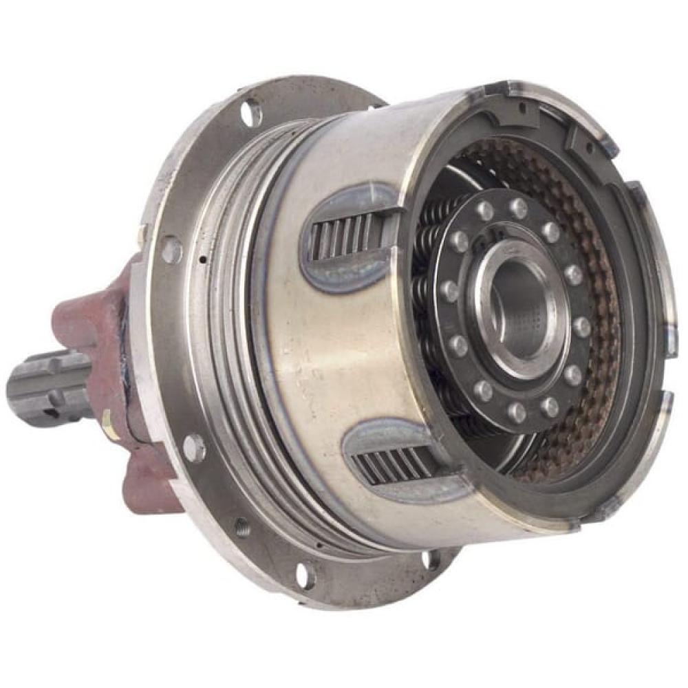 Angled front view with bag zipped and handles upright.