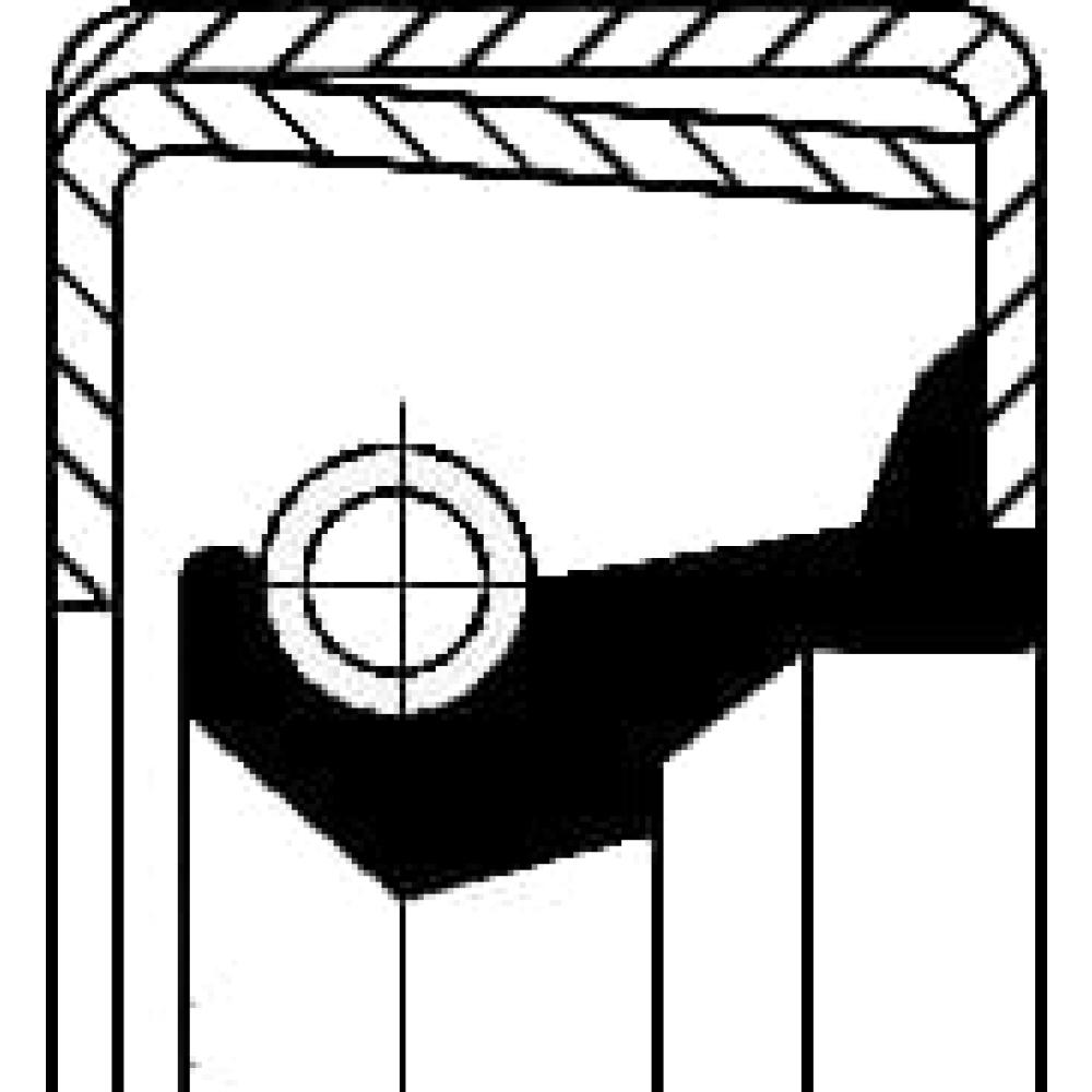 Angled front view with bag zipped and handles upright.