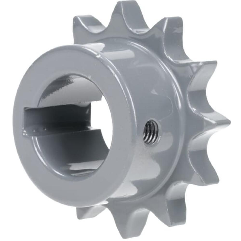 Angled front view with bag zipped and handles upright.