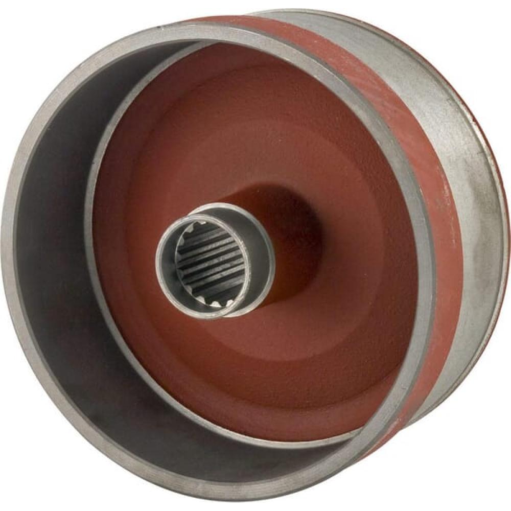 Angled front view with bag zipped and handles upright.