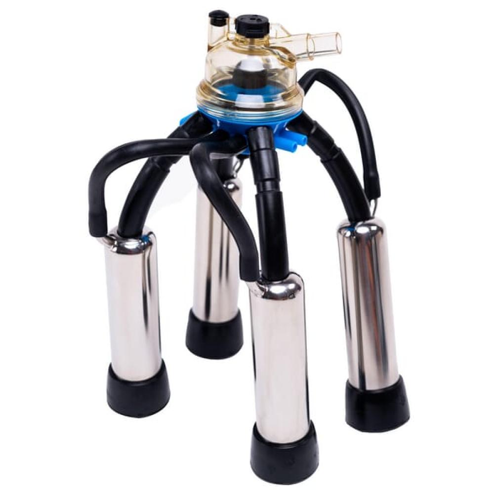 Milking cluster complete 150ml, liner 10mm, out 14mm