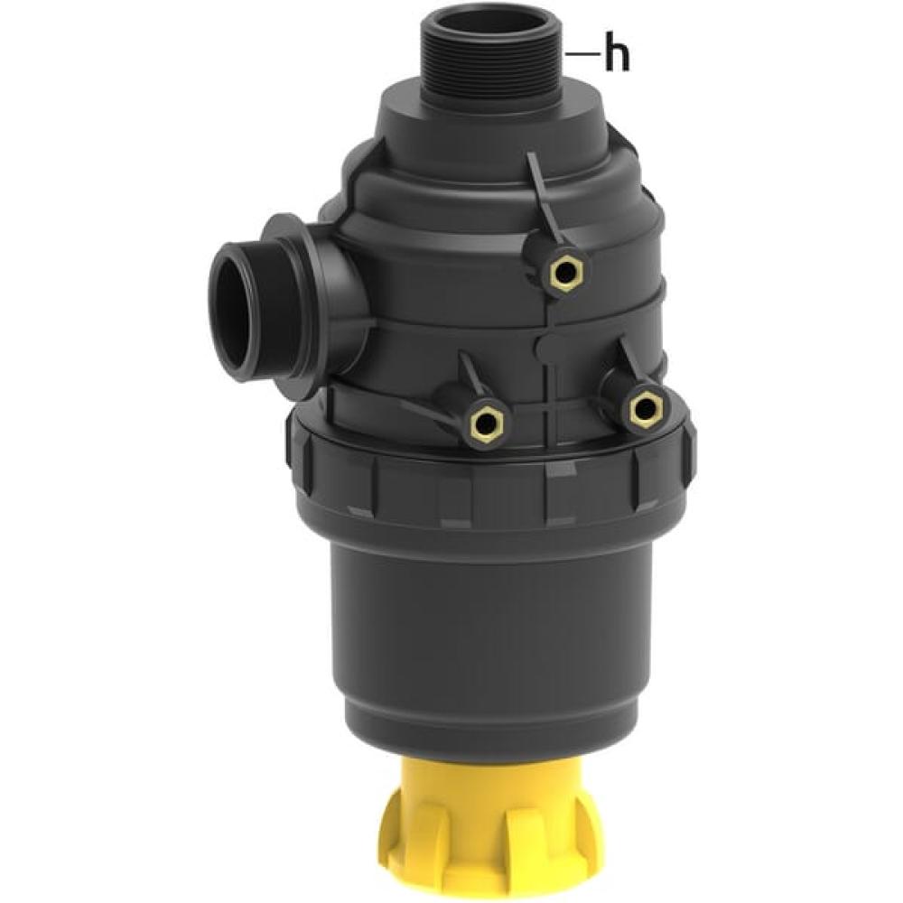 Angled front view with bag zipped and handles upright.