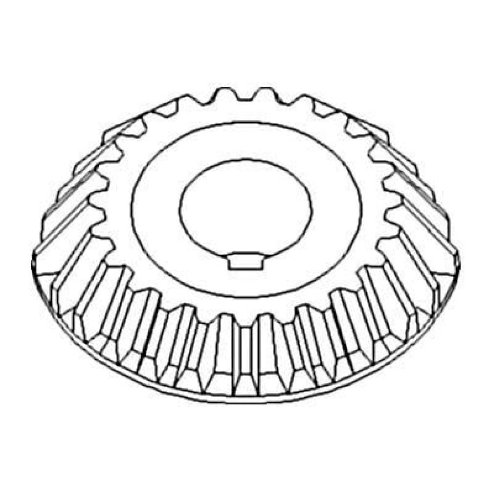 Tandwiel compleet met lager 14 t.