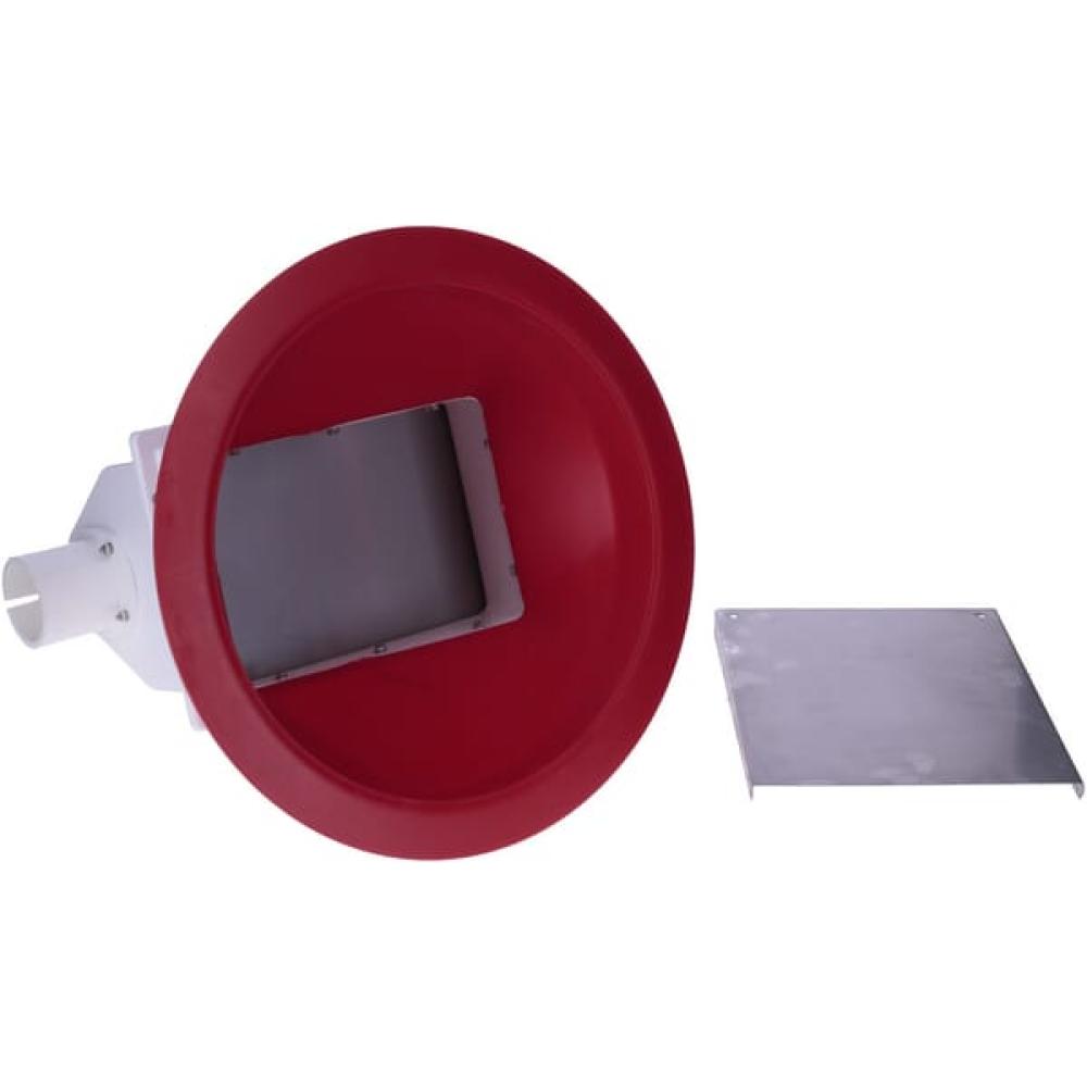 Angled front view with bag zipped and handles upright.