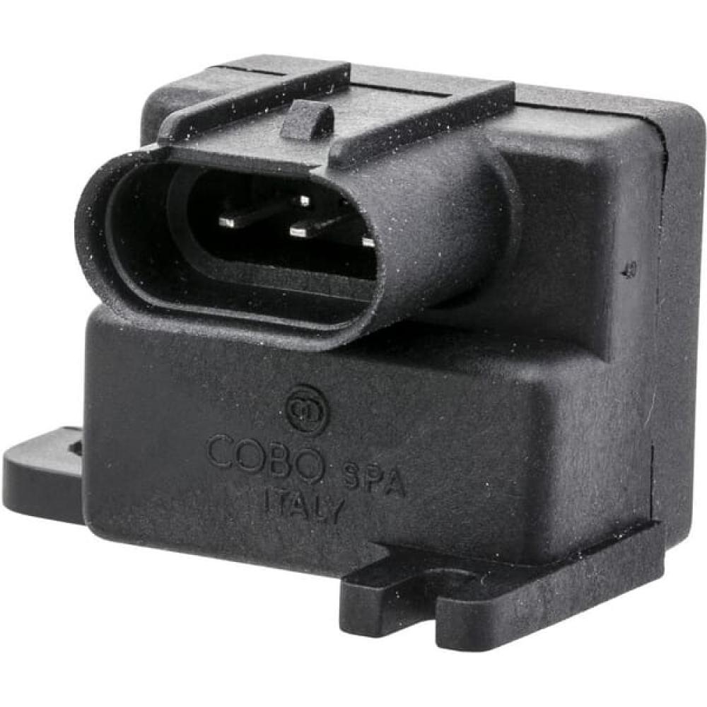 Angled front view with bag zipped and handles upright.