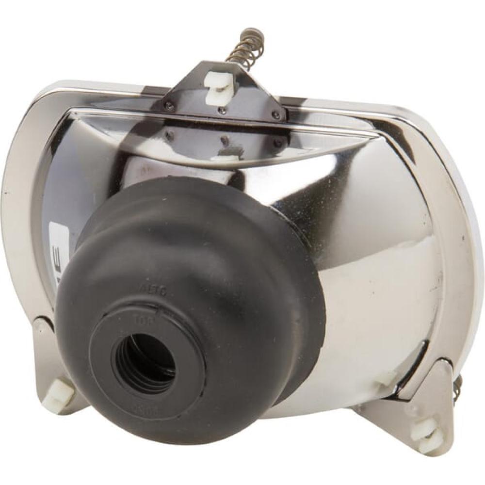 Angled front view with bag zipped and handles upright.