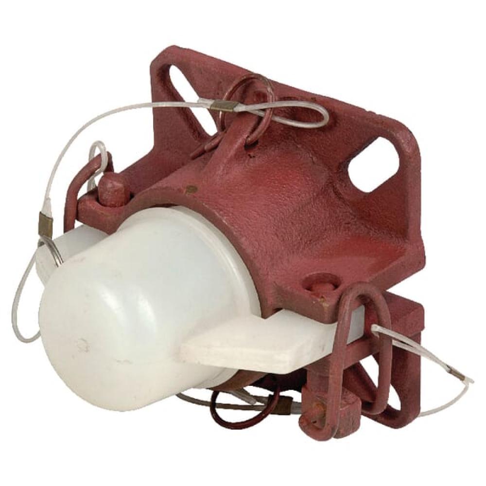 Angled front view with bag zipped and handles upright.