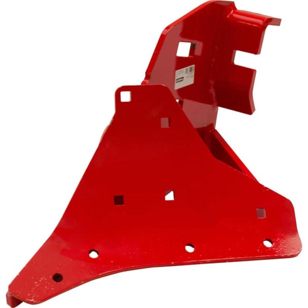 Angled front view with bag zipped and handles upright.