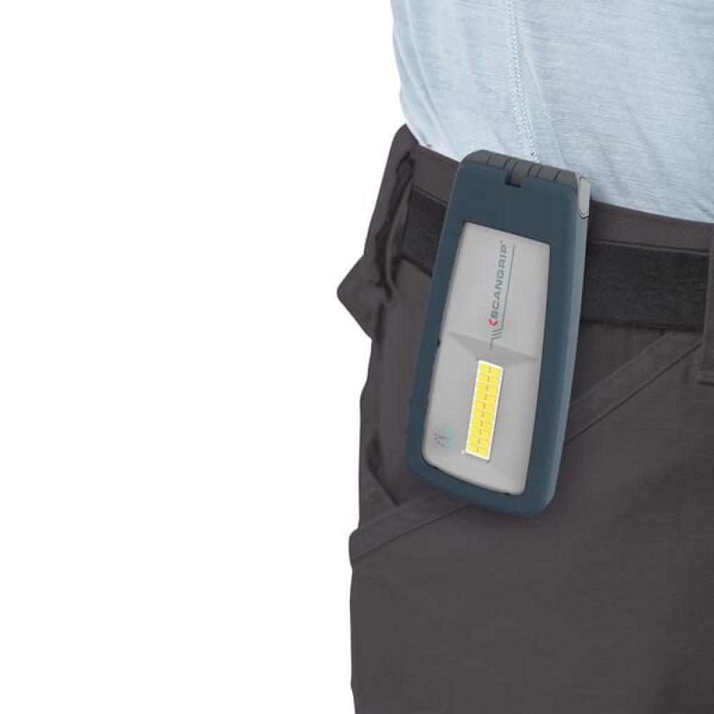 Angled front view with bag zipped and handles upright.