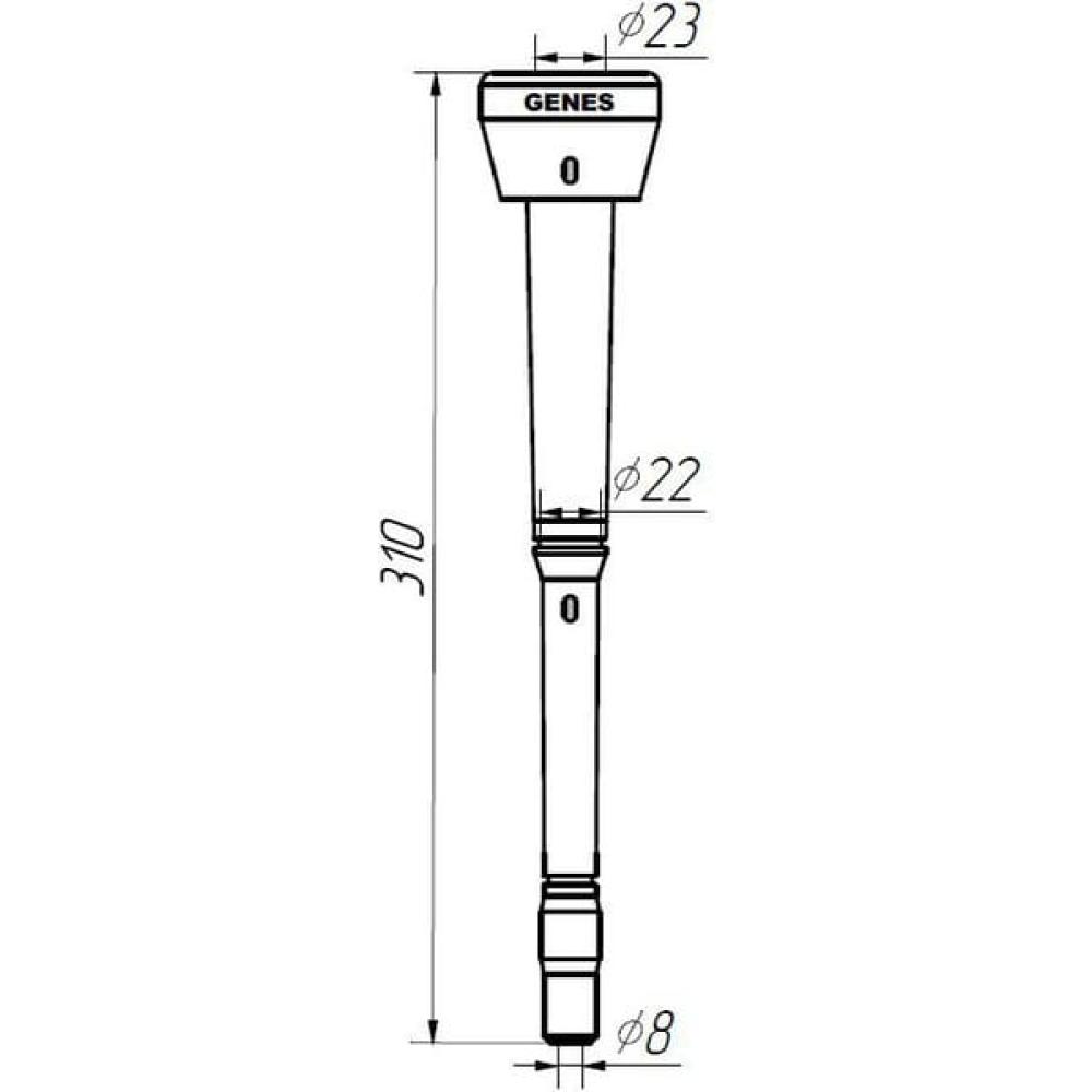 Milking liners silicone adapt. Alfa Laval 960016, Agromilk-Czechy, Ø 8 mm