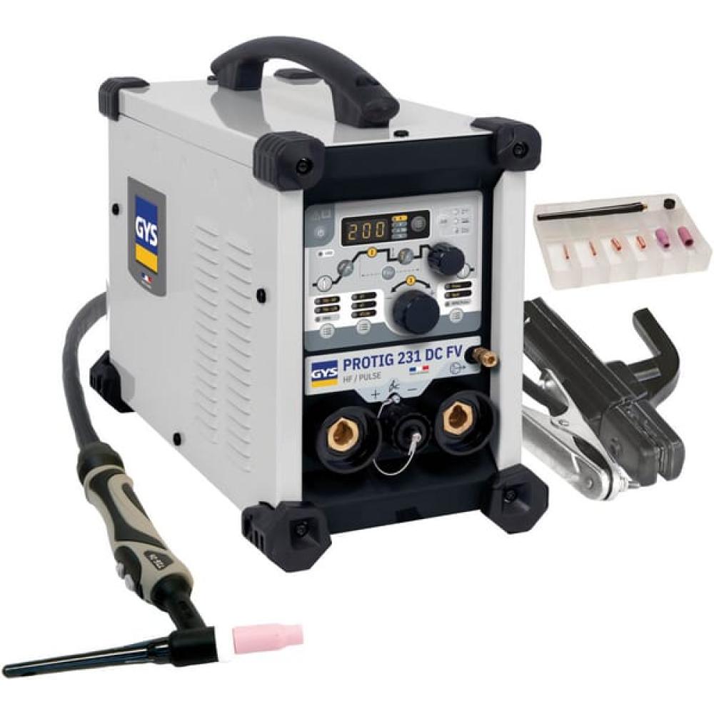 Angled front view with bag zipped and handles upright.