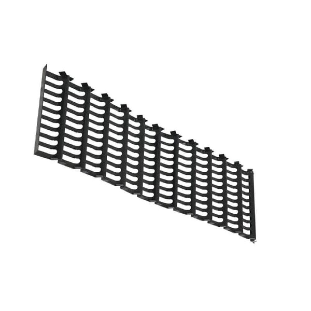 Angled front view with bag zipped and handles upright.