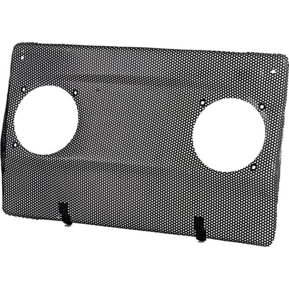 Angled front view with bag zipped and handles upright.