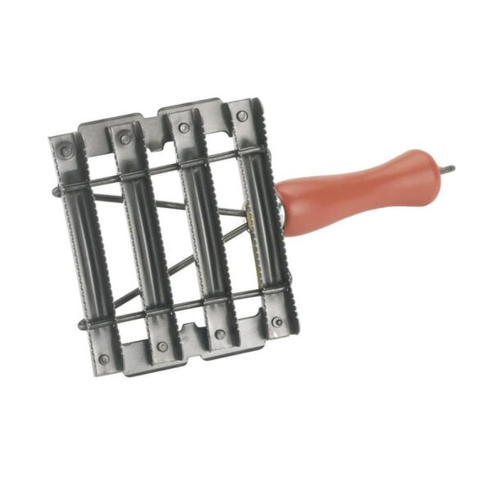 Metal curry comb 11x12,5 cm