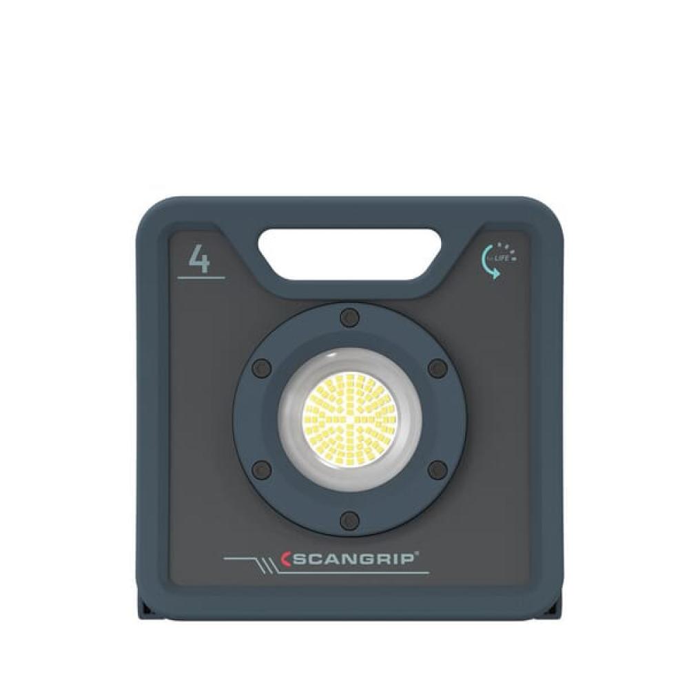 Angled front view with bag zipped and handles upright.